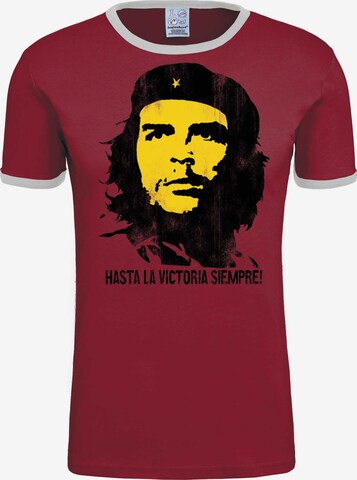 LOGOSHIRT Shirt 'Che Guevara' in Red: front