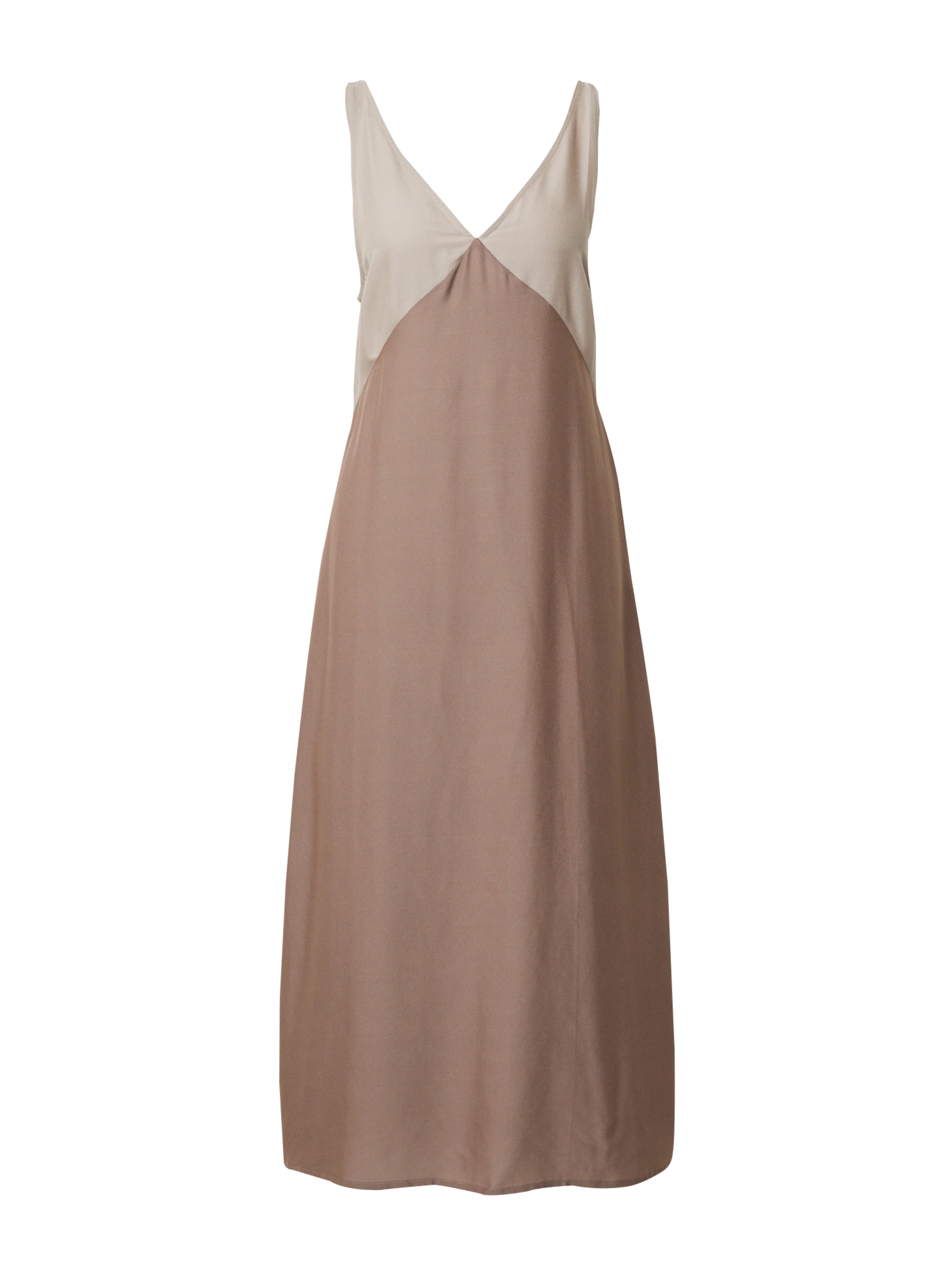 Robe 'Josefin' ABOUT YOU x Marie von Behrens en marron : devant
