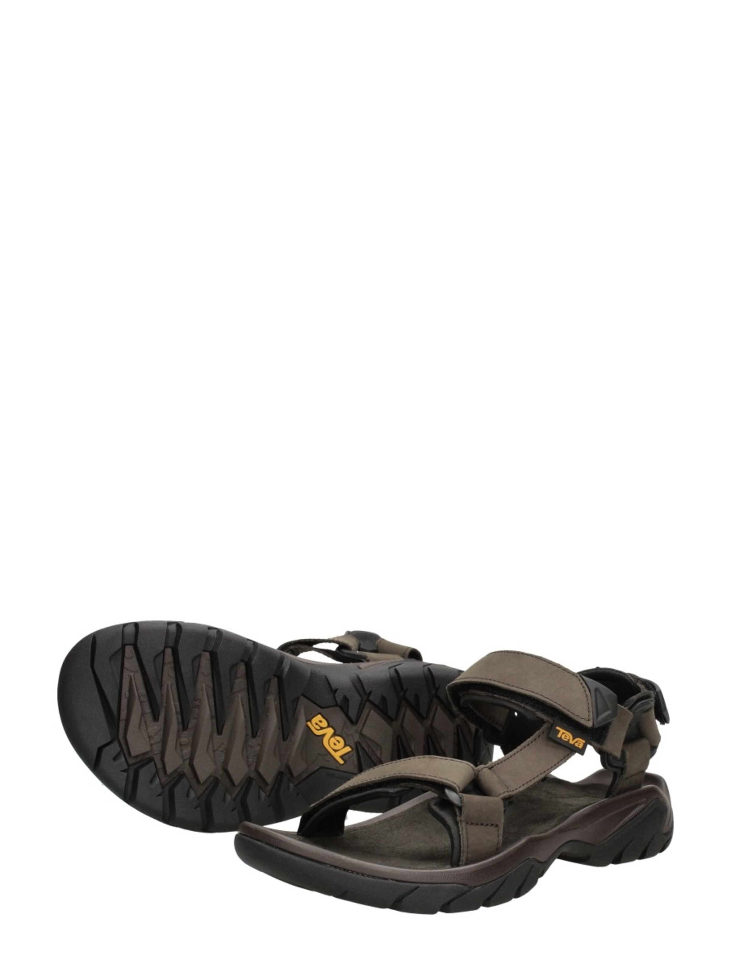 TEVA Sandalen 'Terra Fi 5 Universal Leather' in Groen