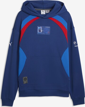 Sweat-shirt 'BMW M' PUMA en bleu : devant