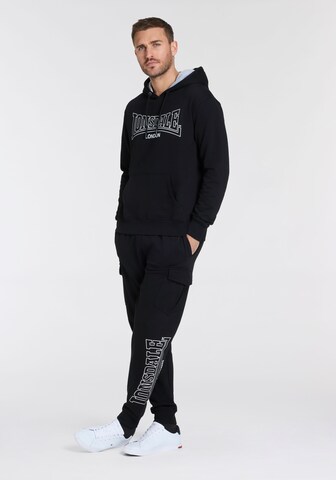 LONSDALE Jogginganzug in Schwarz