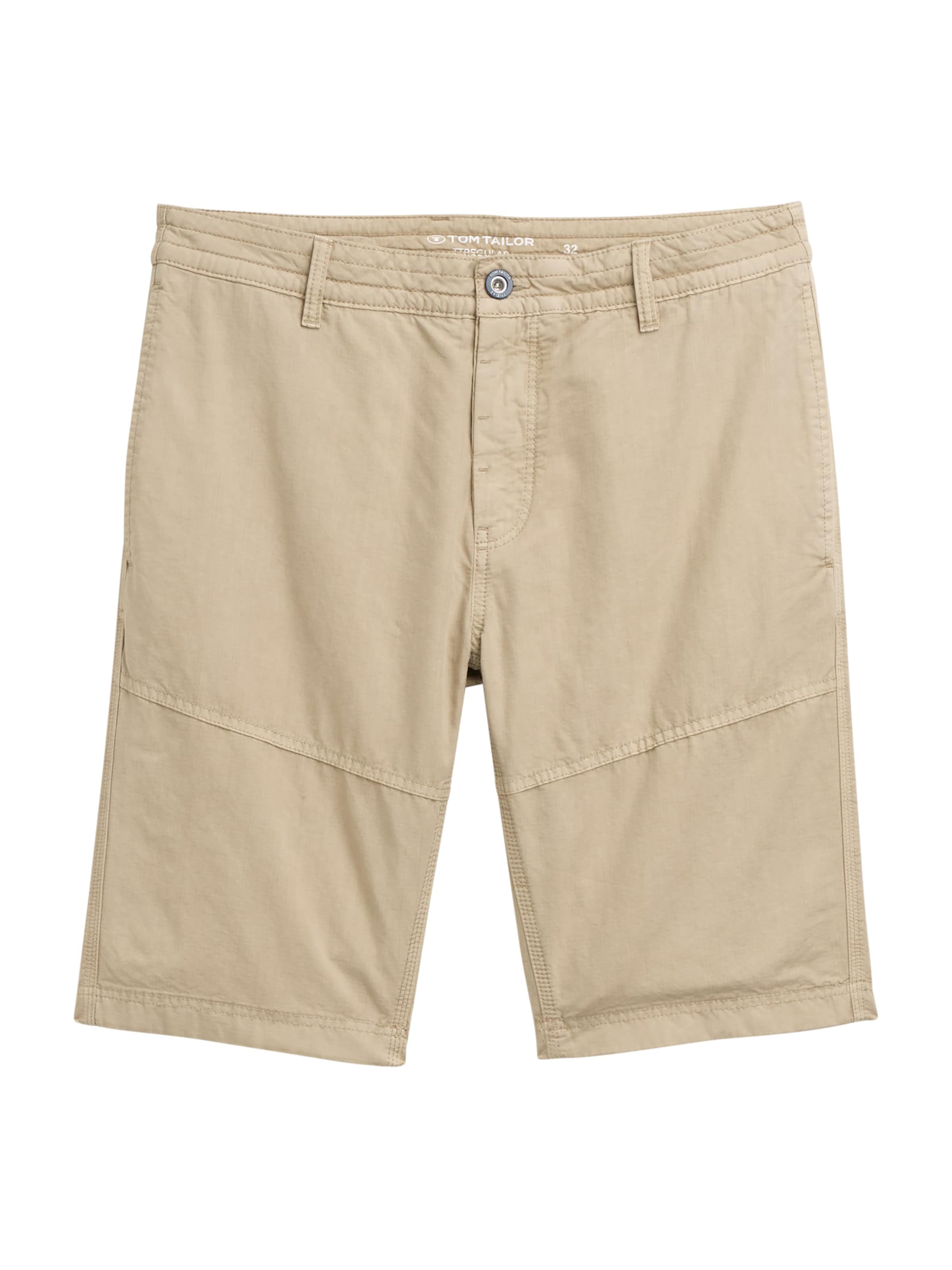 TOM TAILOR tavaline Püksid, värv beež: eest vaates