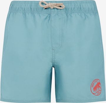 PROTEST Badeshorts 'PRTYORK JR' in Blau: Vorderseite