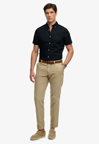 Superdry & Co Comfort Fit Hemd in Blau