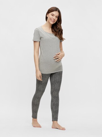 MAMALICIOUS Pajama 'Patrine Nell' in Grey: front