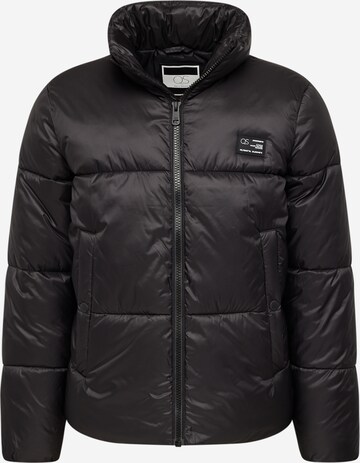 Veste d’hiver QS en noir : devant