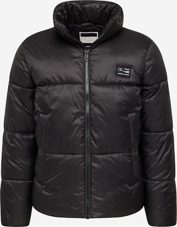 QS Winter jacket in Black: front