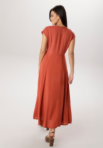 Aniston SELECTED Summer Dress in Orange