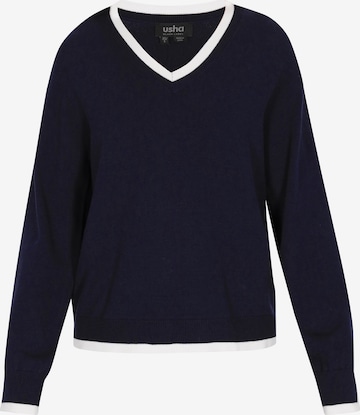 usha BLACK LABEL - Pullover em azul: frente