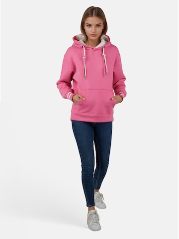 salzhaut Sweatshirt 'Verdaddert' in Roze