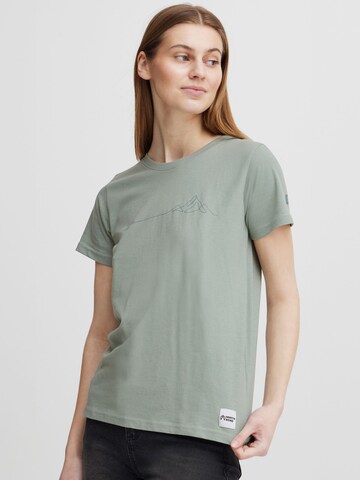 North Bend Shirt 'Carla' in Groen: voorkant