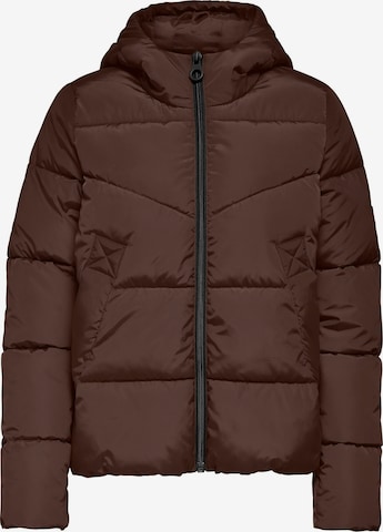 ONLY Winter Jacket 'ONLAMANDA' in Brown: front