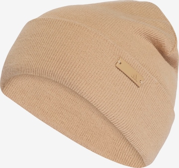 ADIDAS PERFORMANCE Sports beanie 'Tonal' in Beige: front