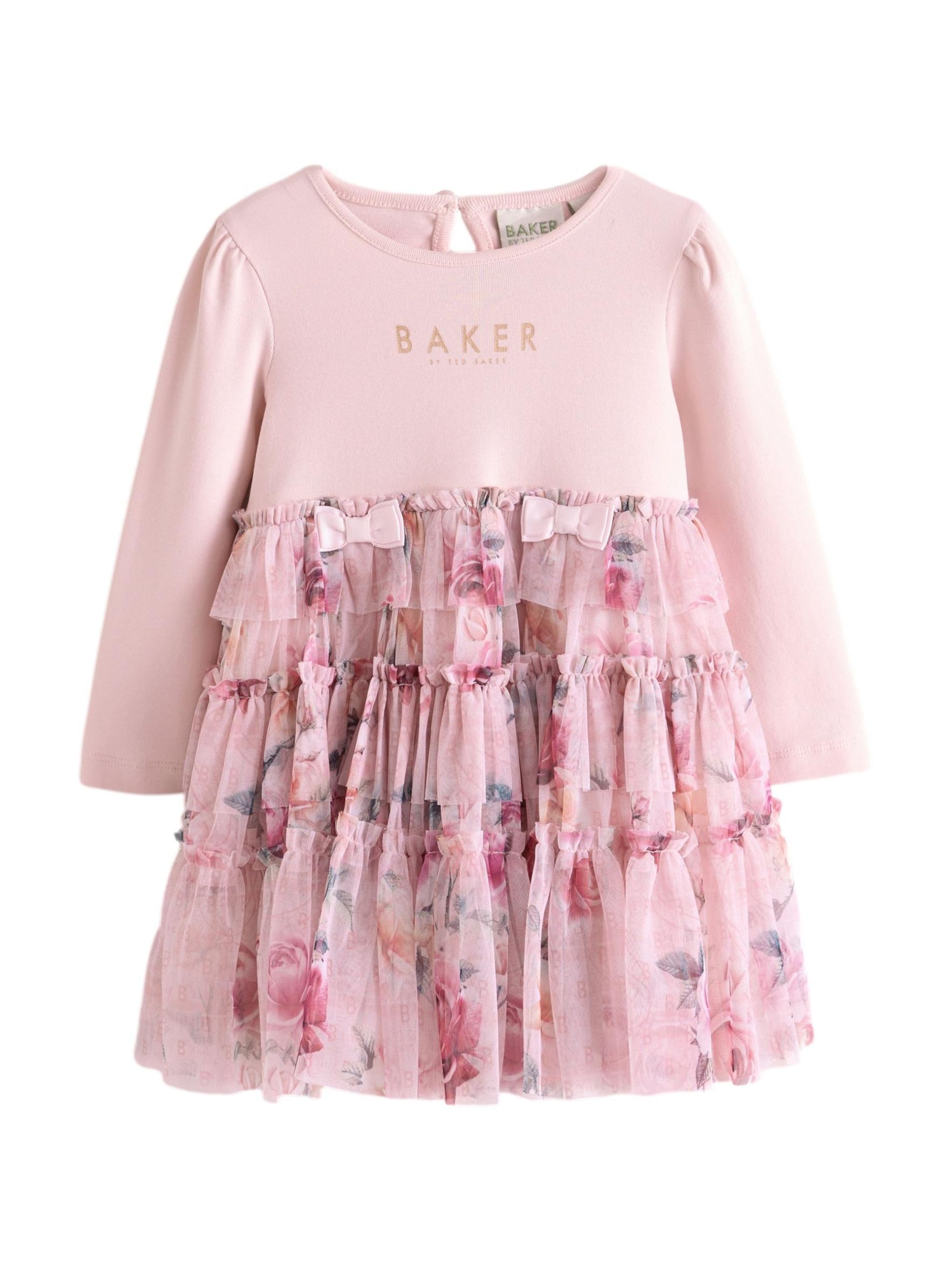 Abito di Baker by Ted Baker in rosa: frontale