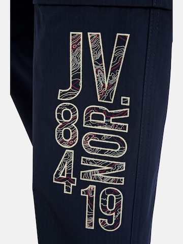 Loosefit Pantalon cargo ' Bonke ' Jan Vanderstorm en bleu