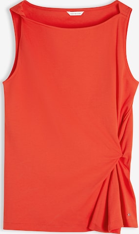 TOMMY HILFIGER Топ в червено: отпред