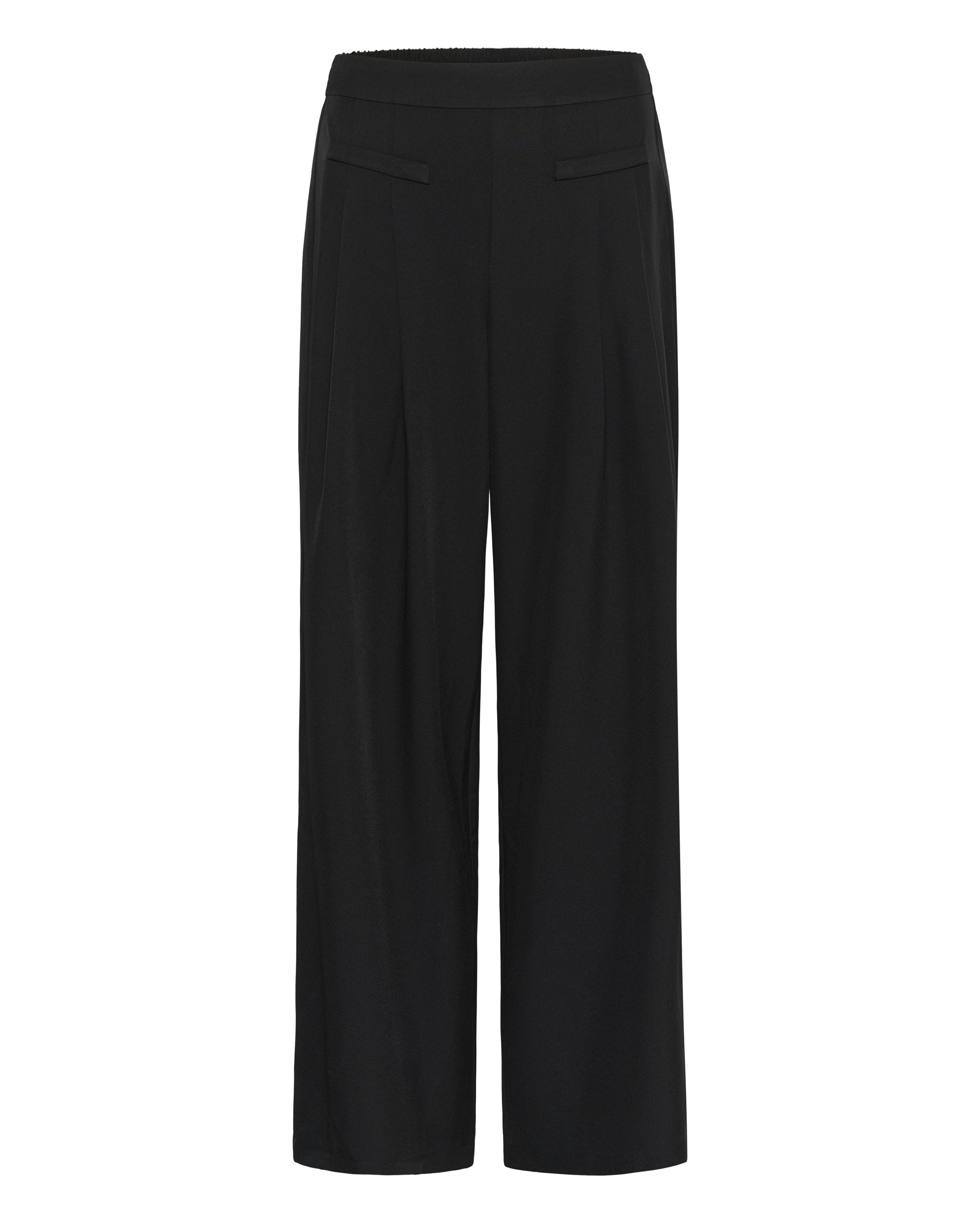 Kaffe Wide leg Trousers 'Victorina' in Black: front