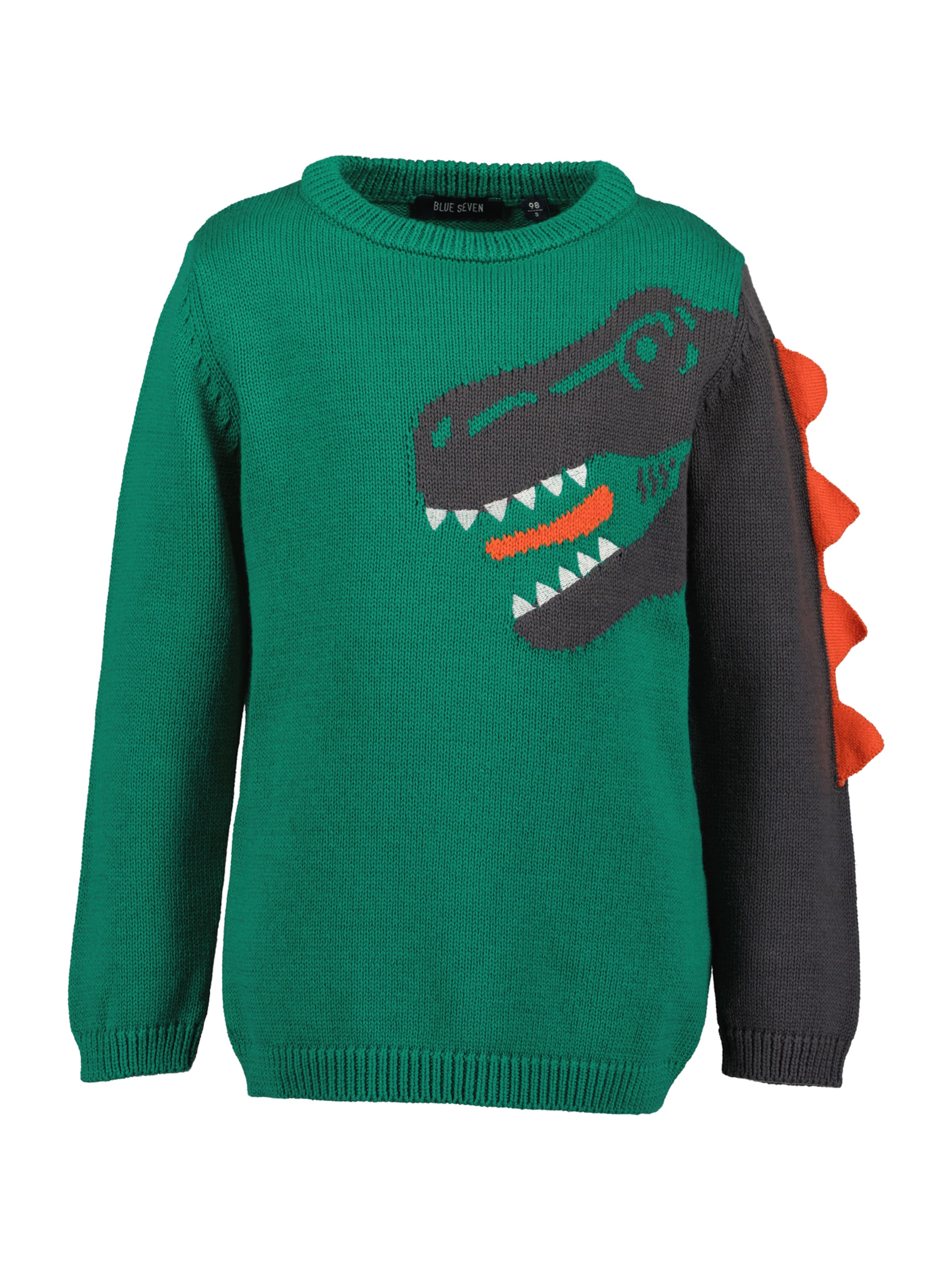 BLUE SEVEN Sweater in Green: front