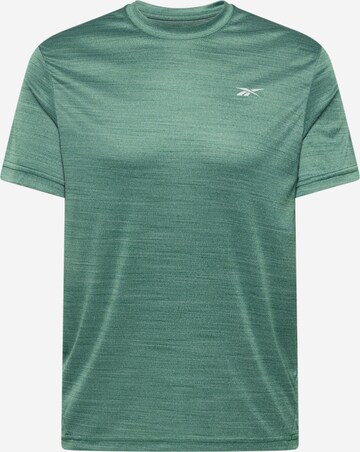 T-Shirt fonctionnel 'ATHLETE 2.0' Reebok en vert : devant