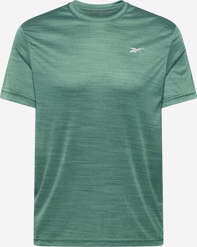 Sportiniai marškinėliai 'ATHLETE 2.0' iš Reebok, spalva – žalia / balta, Prekių apžvalga
