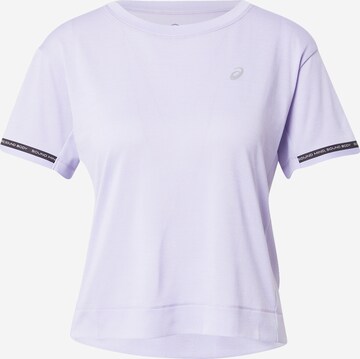 T-shirt fonctionnel ASICS en violet : devant