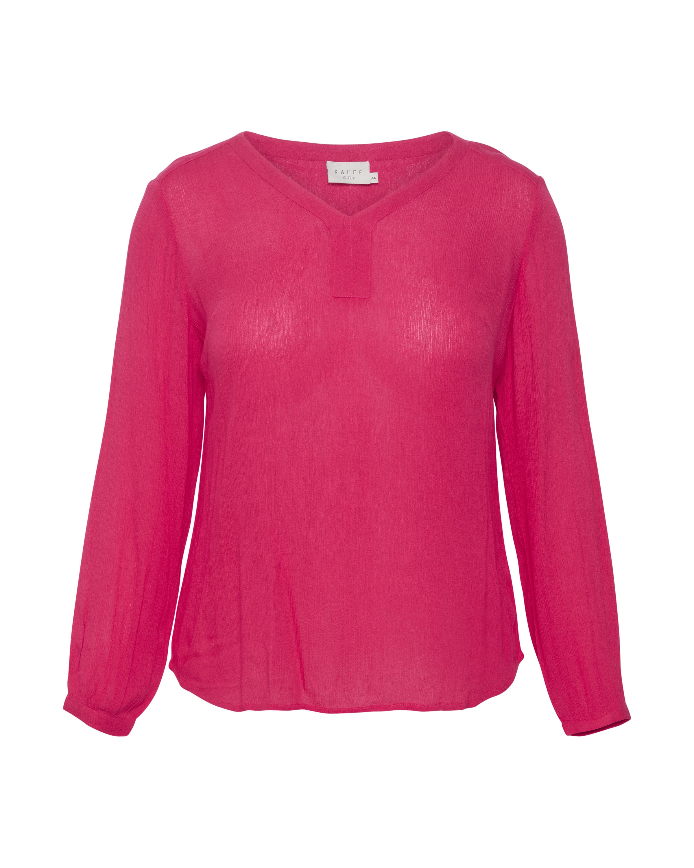 KAFFE CURVE Μπλούζα 'Cami' σε ροζ: μπροστά