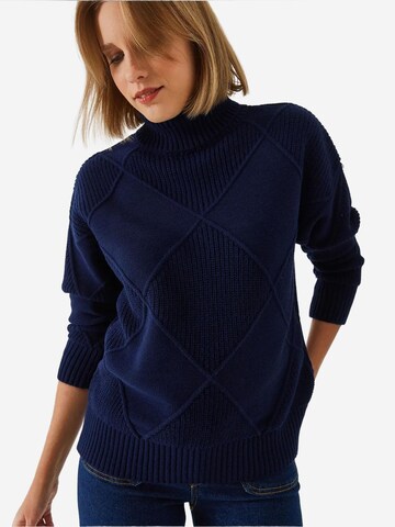 Bianco Lucci Trui in Blauw