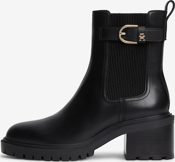 TOMMY HILFIGER Chelsea boots in Zwart: voorkant