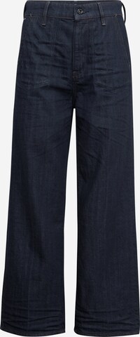 G-Star RAW Wide leg Jeans 'Eyevi' in Blauw: voorkant