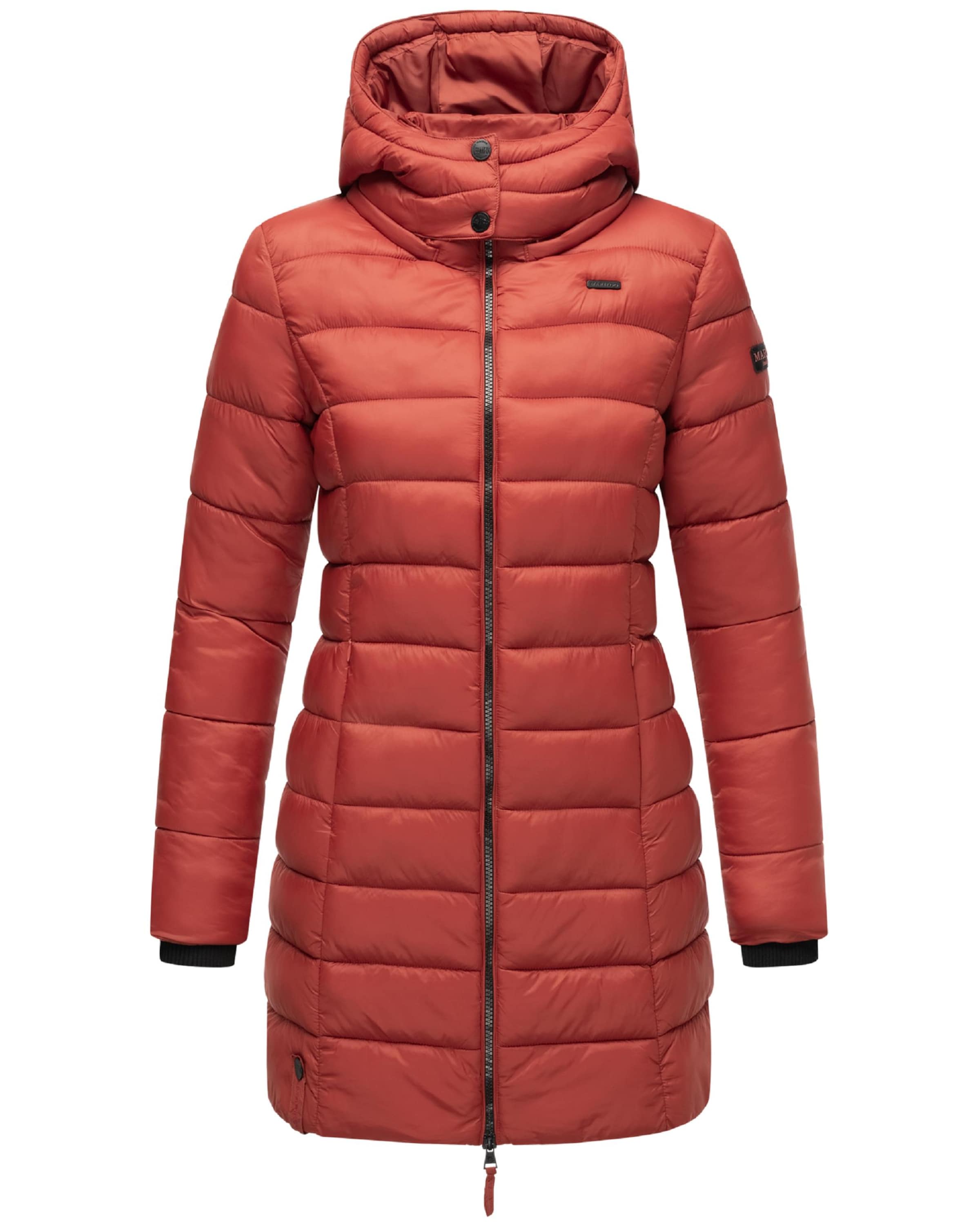 MARIKOO Vinterfrakke 'Abendsternchen' i rød