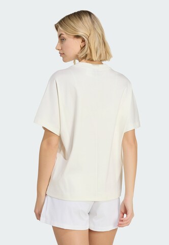 T-shirt fonctionnel 'Soft Lux' ADIDAS SPORTSWEAR en blanc
