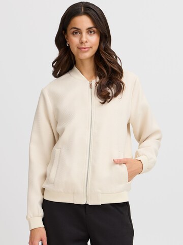 Fransa Between-season jacket ' FRBOMBER JA 1 ' in Beige