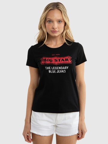 BIG STAR Shirt 'RISSMELNA' in Zwart: voorkant