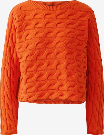 OUI Sweater 'Sirah' in Orange: front