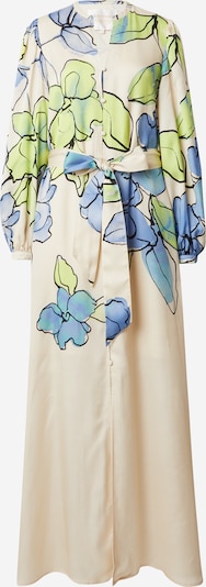 Fabienne Chapot Robe-chemise en beige / bleu / vert clair / noir, Vue avec produit