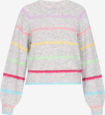 MYMOPulover - siva boja: prednji dio