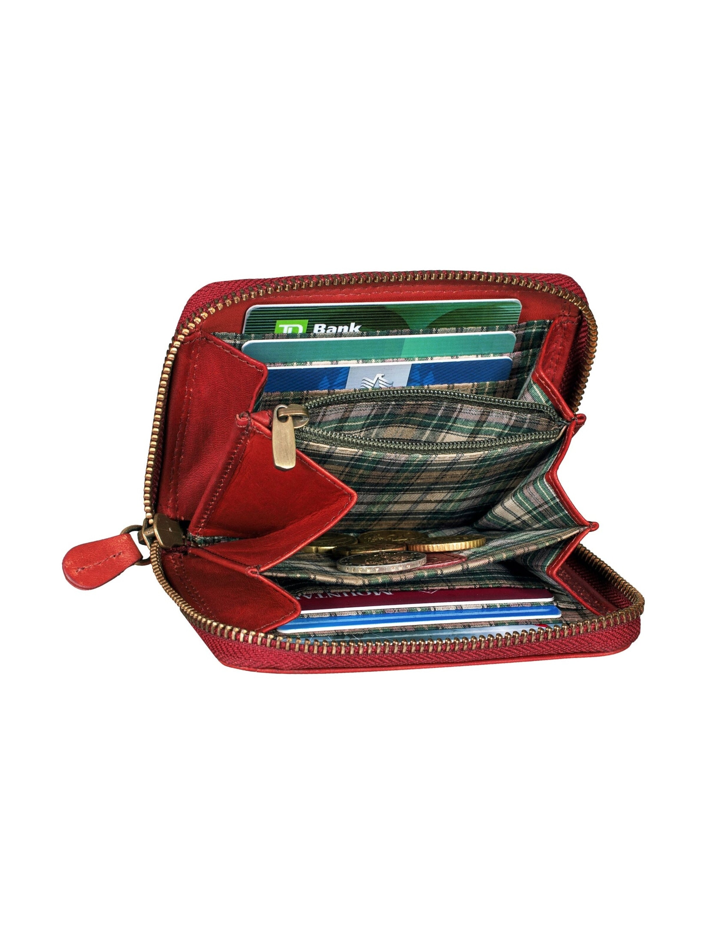 Benthill Wallet in Red