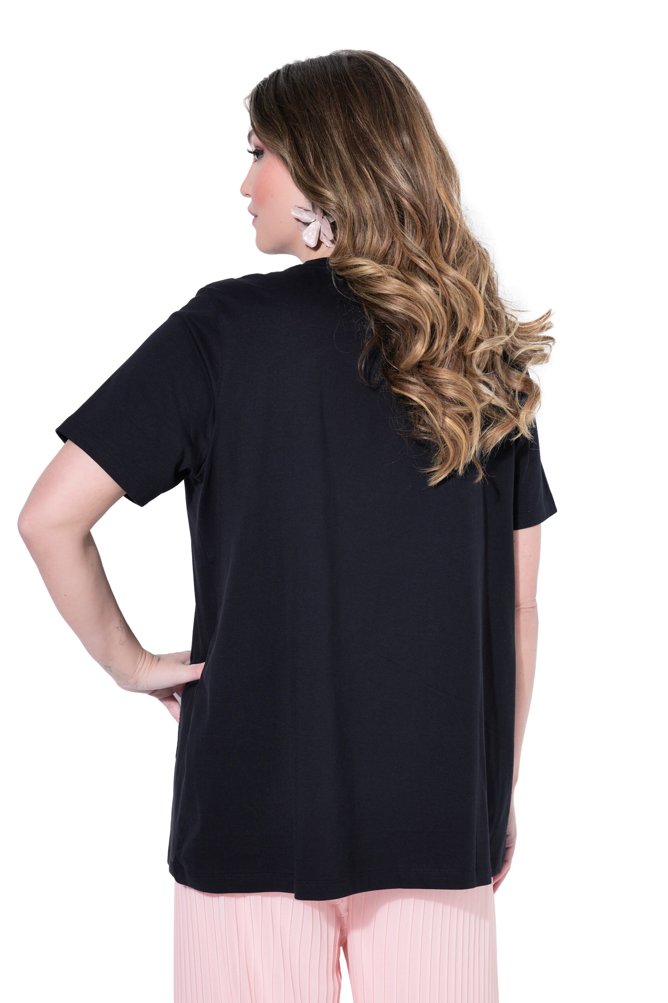 MIAMODA T-Shirt in Schwarz