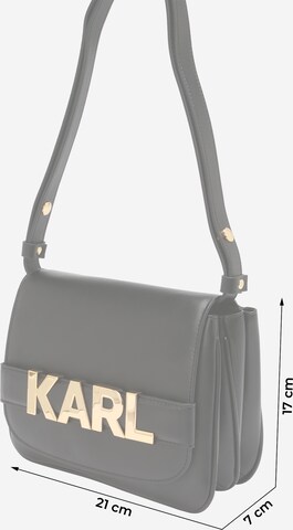 Karl Lagerfeld - Bolso de hombro en negro