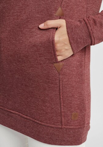 Oxmo Sweatshirt 'Vicky Hood-Long' in Rood