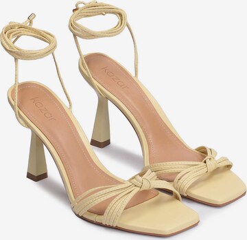 Kazar Sandalen met riem in Beige