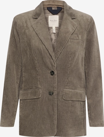 Blazer 'Leni' Part Two en marron : devant