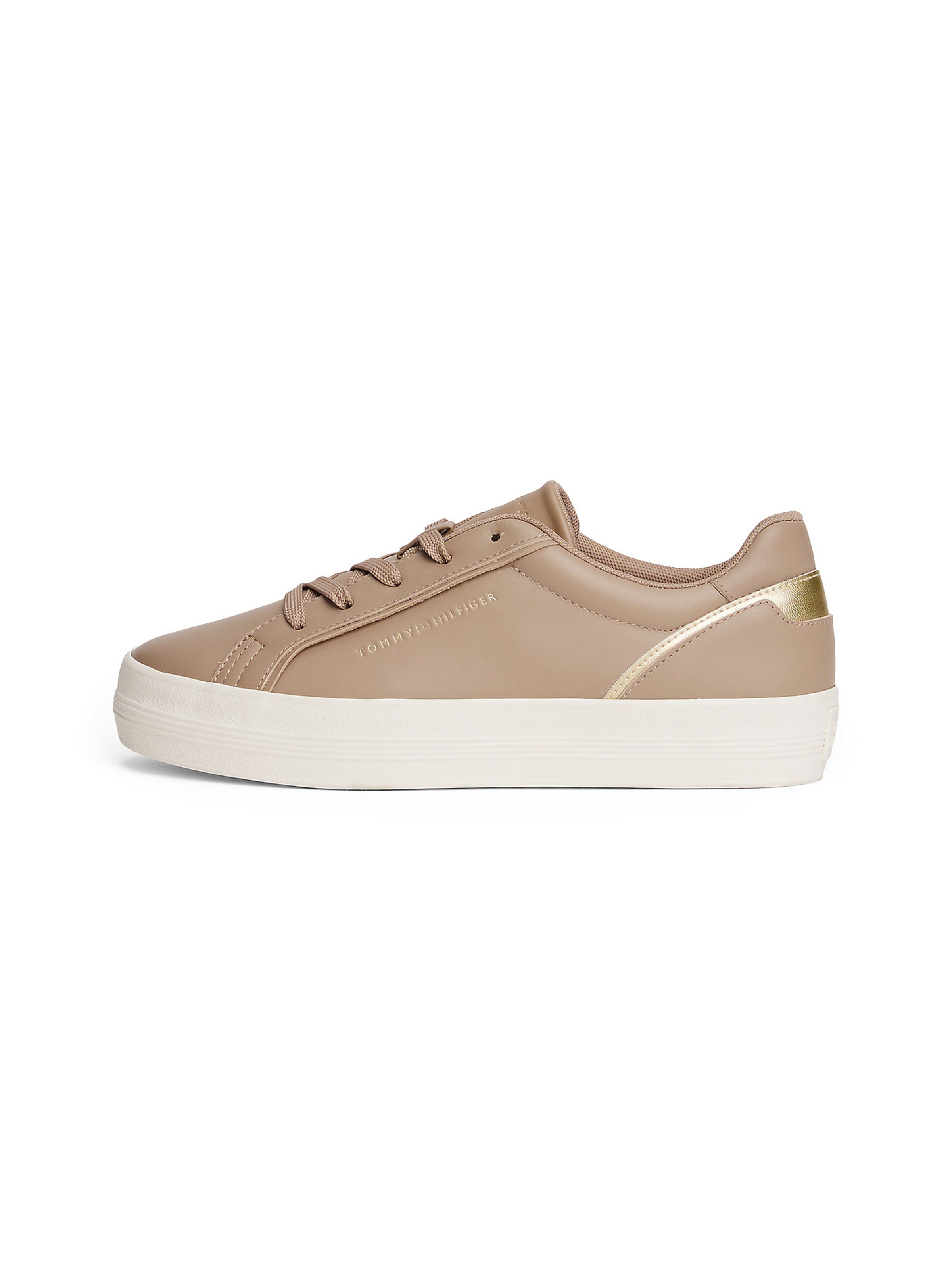 TOMMY HILFIGER Sneakers in Beige: front