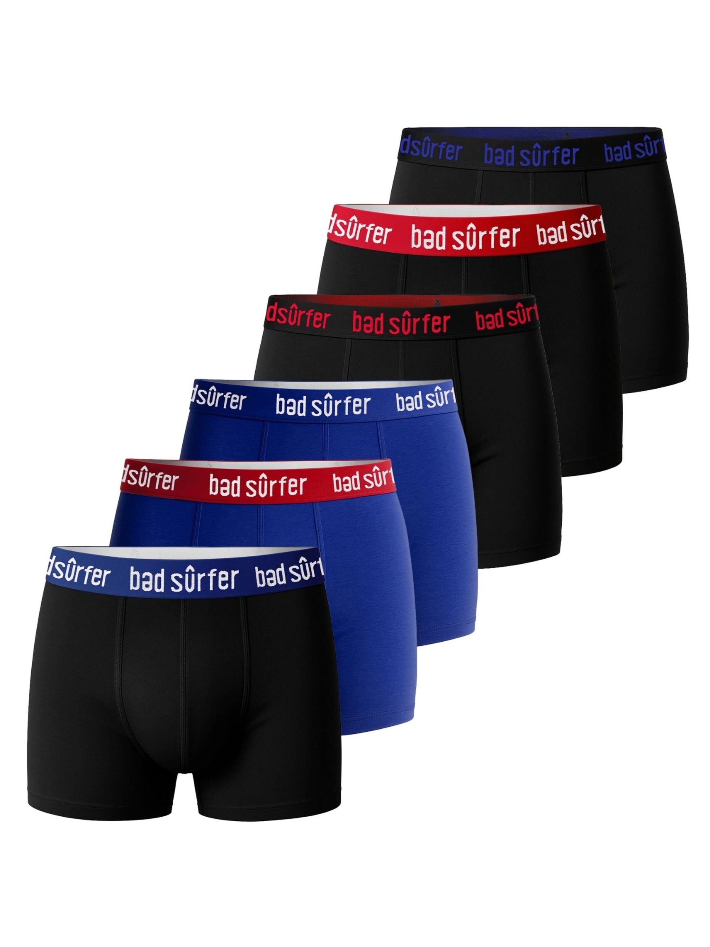 Boxers Bad Surfer en mélange de couleurs : devant