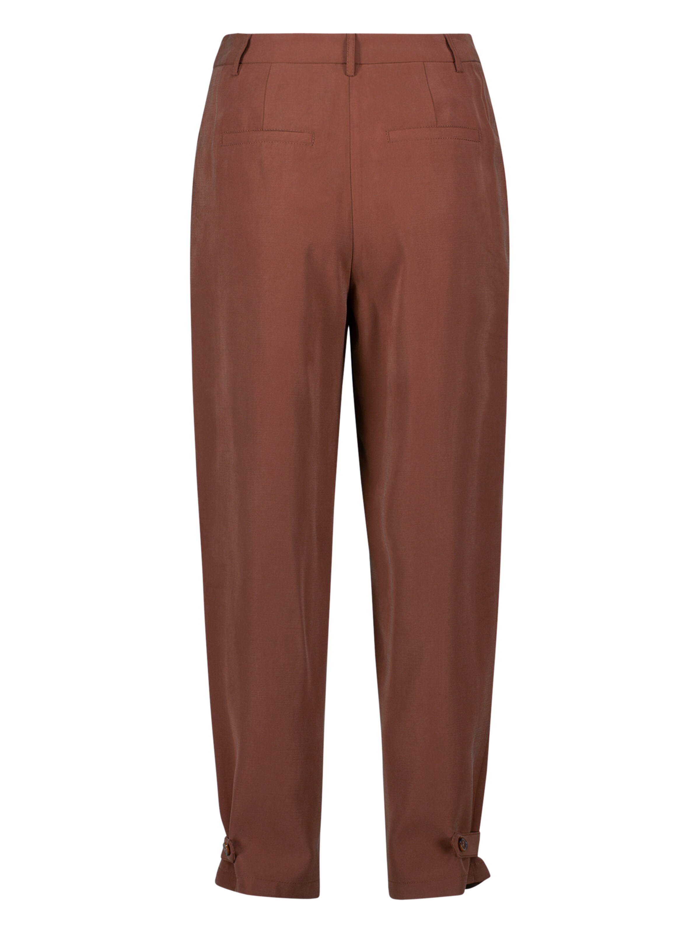 Skinny Pantaloni di zero in marrone