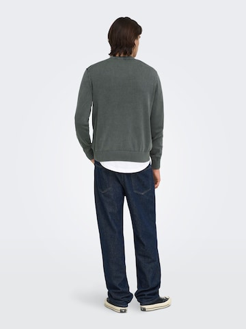 Only & Sons Pullover 'ONSGarson' in Grün