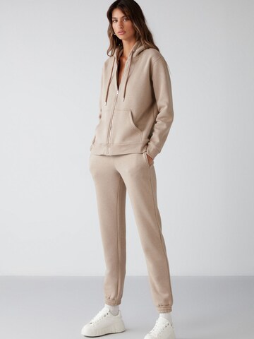 Tapered Pantaloni di Grimelange in marrone: frontale