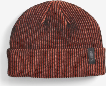 PUMA Beanie 'Fisherman' in Orange: front