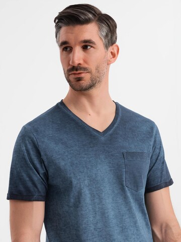 Ombre Shirt in Blue