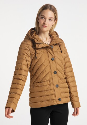 DreiMaster Klassik Winter Jacket in Beige: front